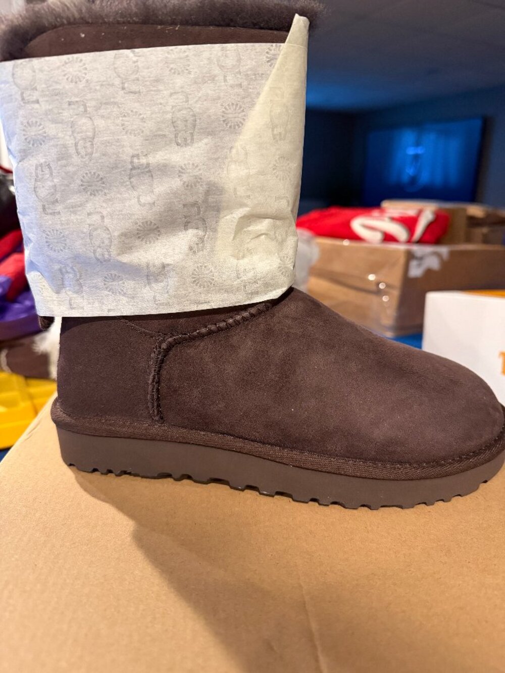 Ugg Bailey Bow Boots Corduroy size 5